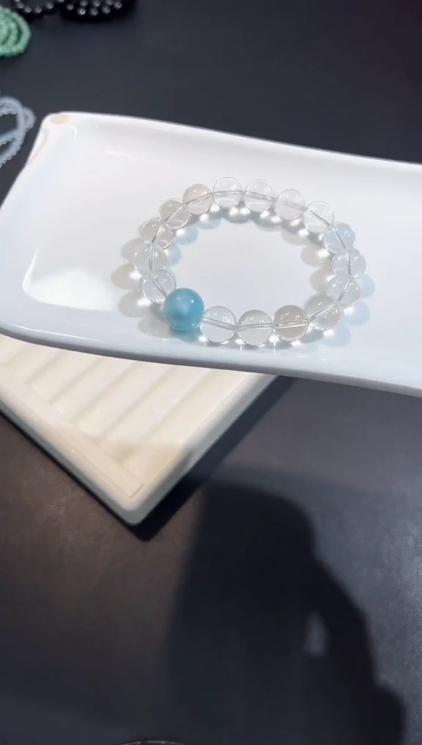 【闪购商品】水晶手串未镶嵌27S多样性发其一/1条默认微瑕