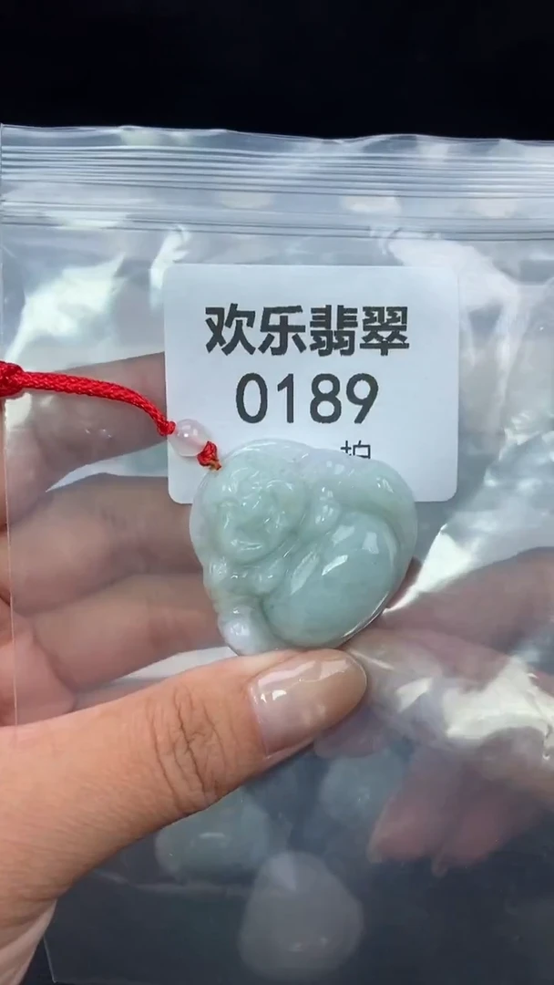 颈饰未镶嵌翡翠缅甸天然翡翠0189