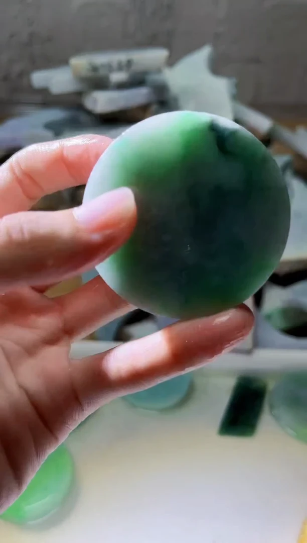 裸石翡翠翡翠a货正品玉石古陈675