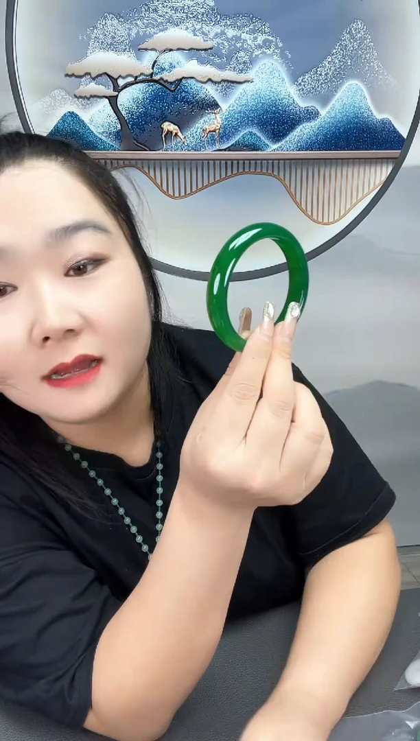 石英质玉绿yusui镯子未镶嵌锦*6263