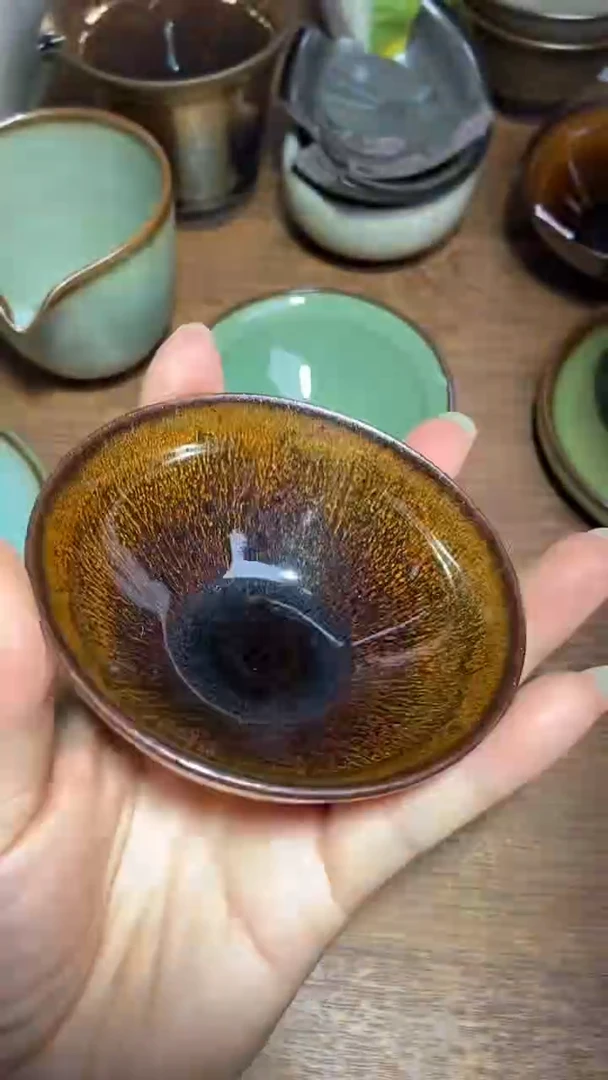 茶盏302v建盏茶盏茶盏