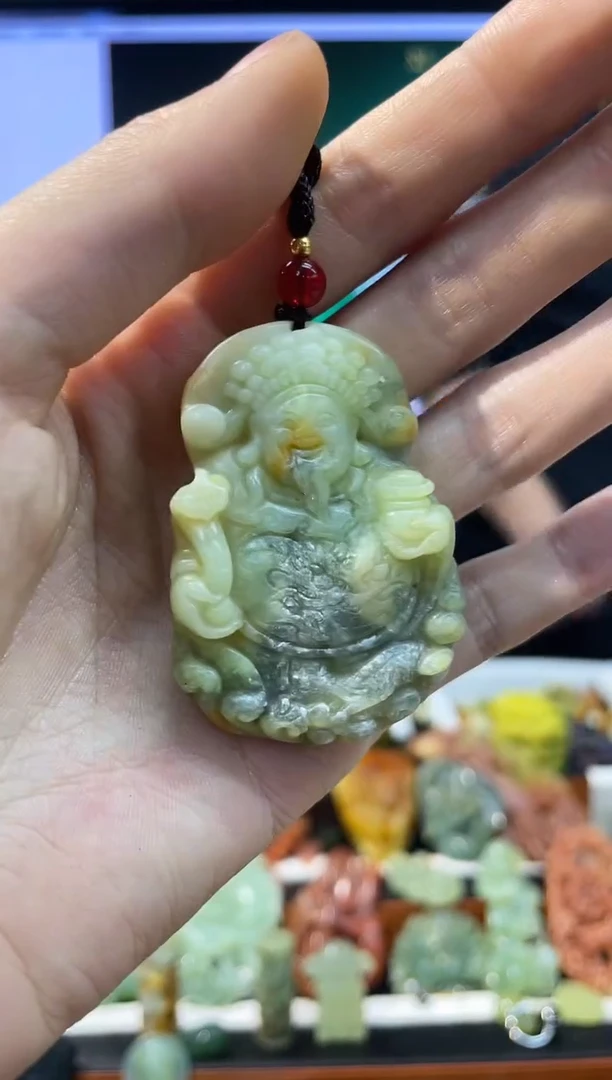 【闪购商品】岫玉吊坠未镶嵌·