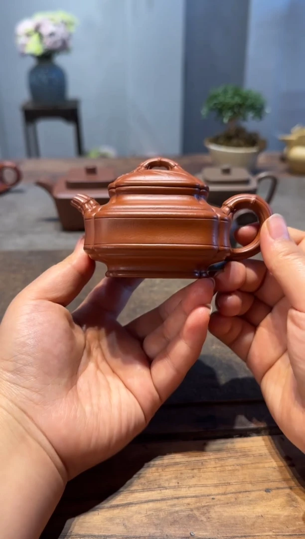 茶壶紫砂浩**琪双线竹鼓