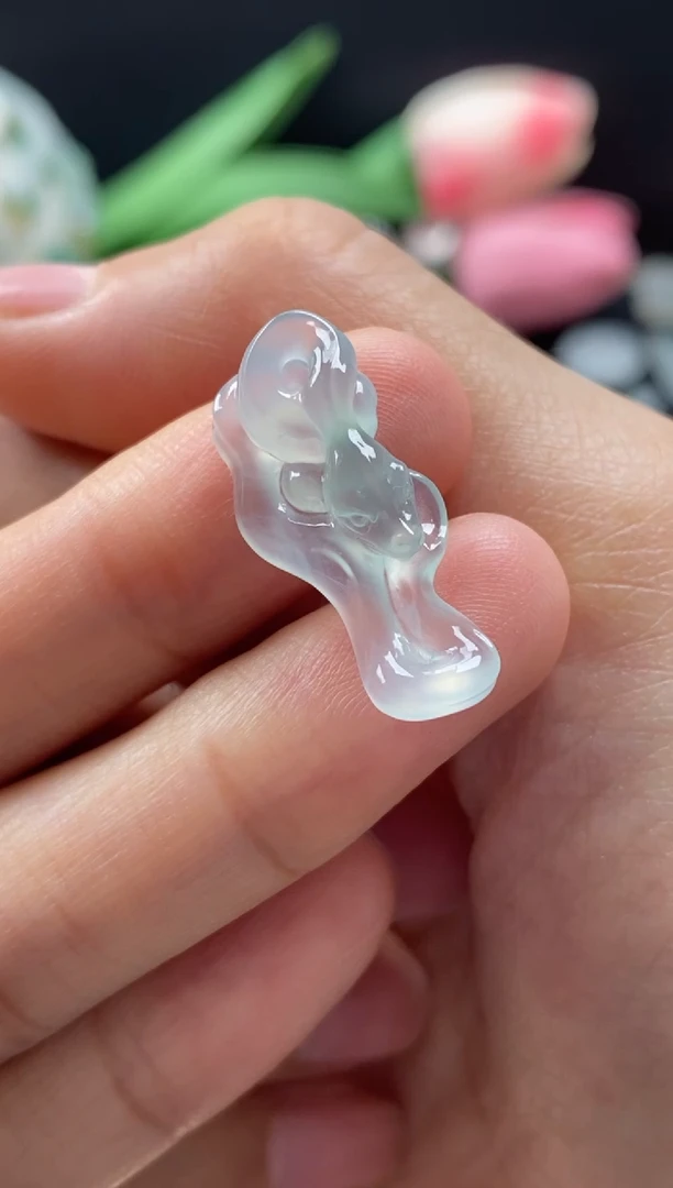 【闪购商品】翡翠颈饰未镶嵌翡翠冰种小蛇