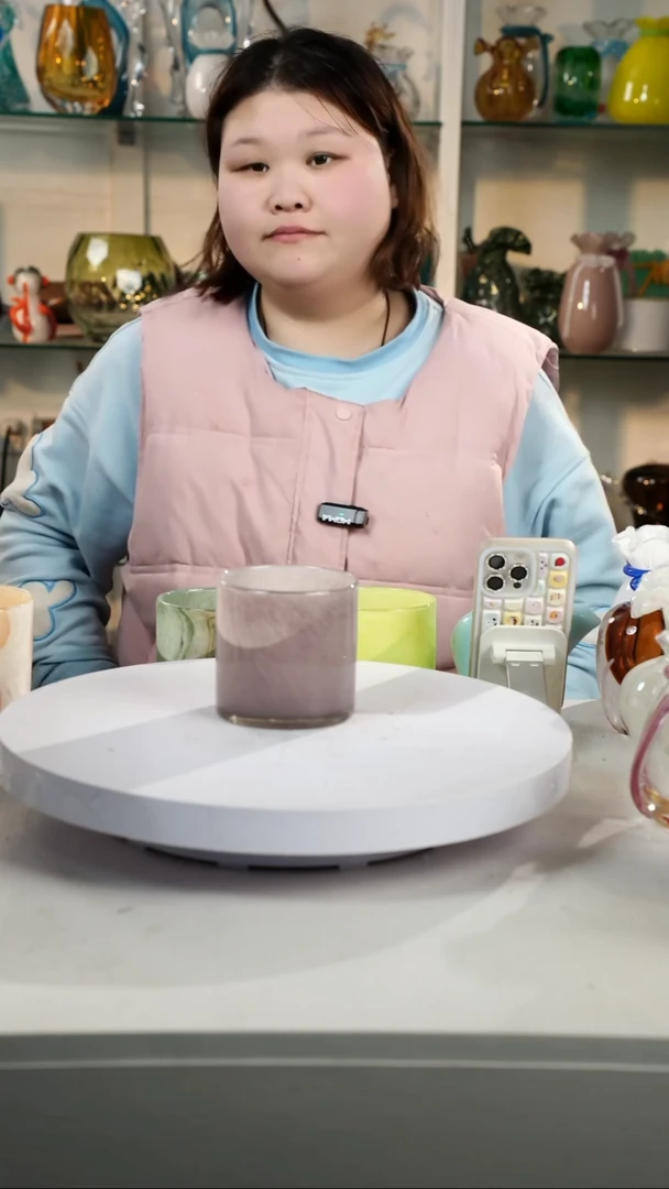 【闪购商品】琉璃【弘扬】高轻奢琉璃花器微瑕福利高10