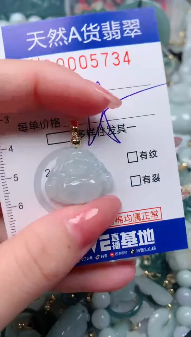 【闪购商品】翡翠颈饰未镶嵌00005734