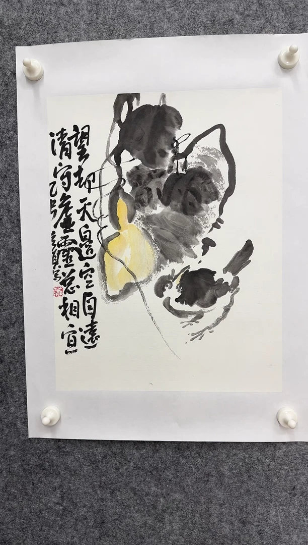 国画HY-ZZM老师绘画作品