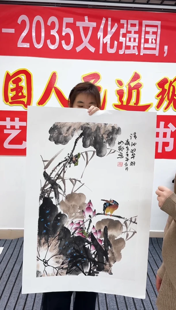 精品国画花鸟作品