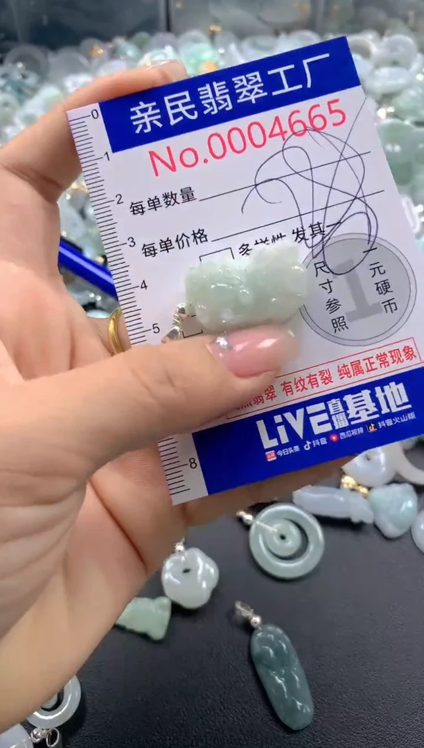 颈饰未镶嵌翡翠4665
