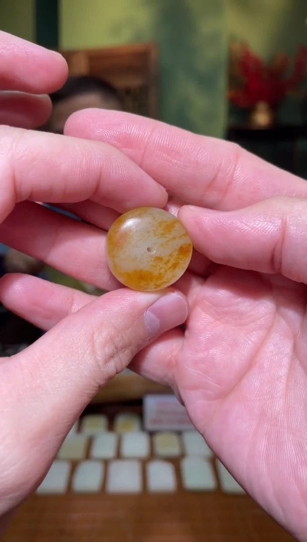 【闪购商品】和田玉吊坠(不含链)未镶嵌平安扣16g