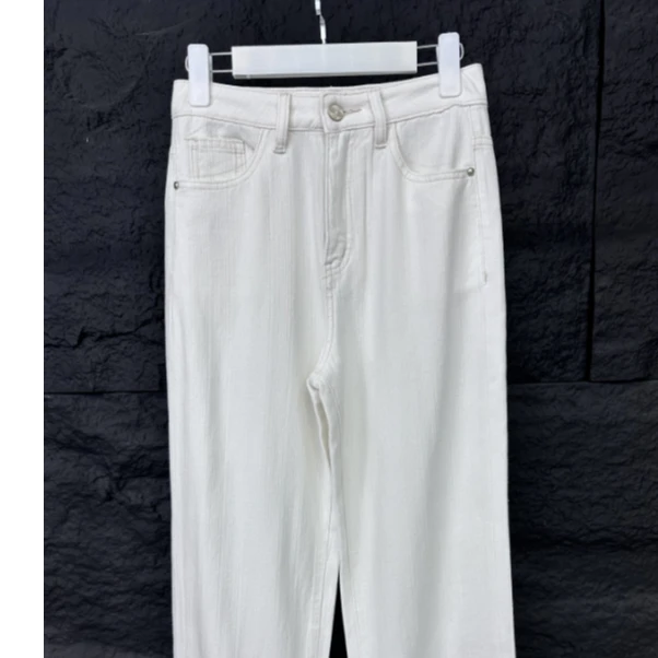 妈妈家原版2025新款薄款牛仔裤百搭女装夏季直筒裤250002