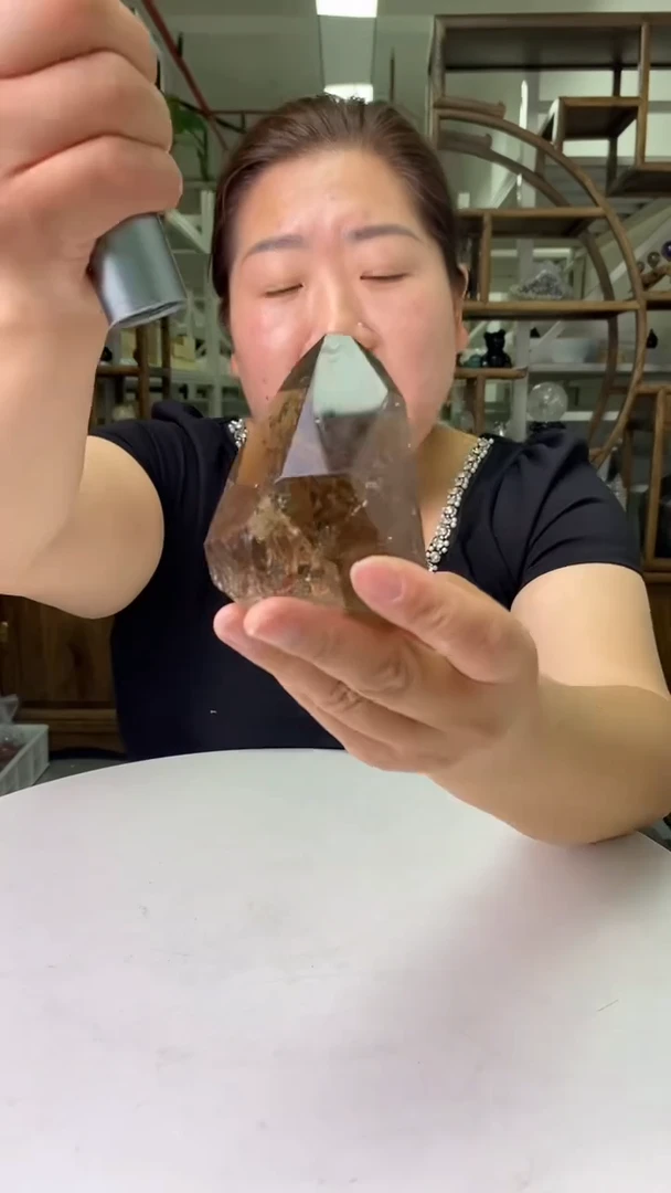 随形未镶嵌水晶茶水晶随形D526