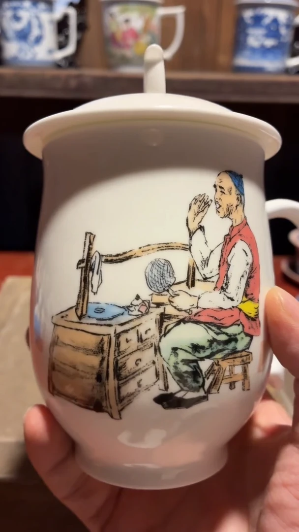 摆件瓷U13景德镇陶瓷摆件