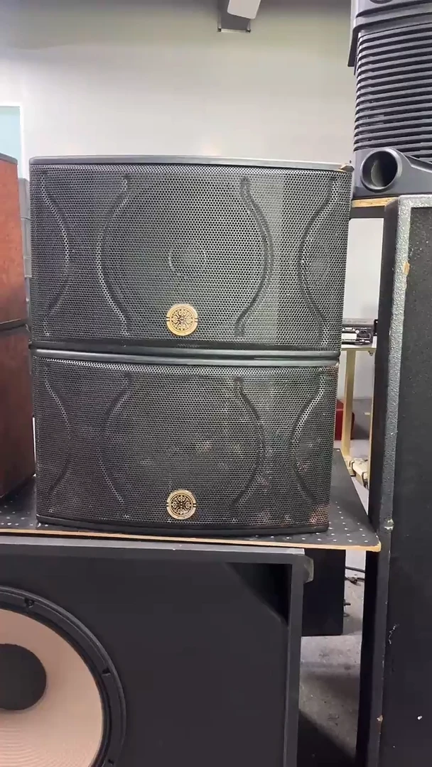 不包邮 10寸卡包音响  KTV音箱一对   运费到付