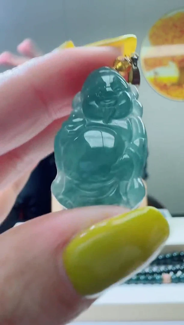 颈饰未镶嵌翡翠天然A货翡翠  多样性随机发其一