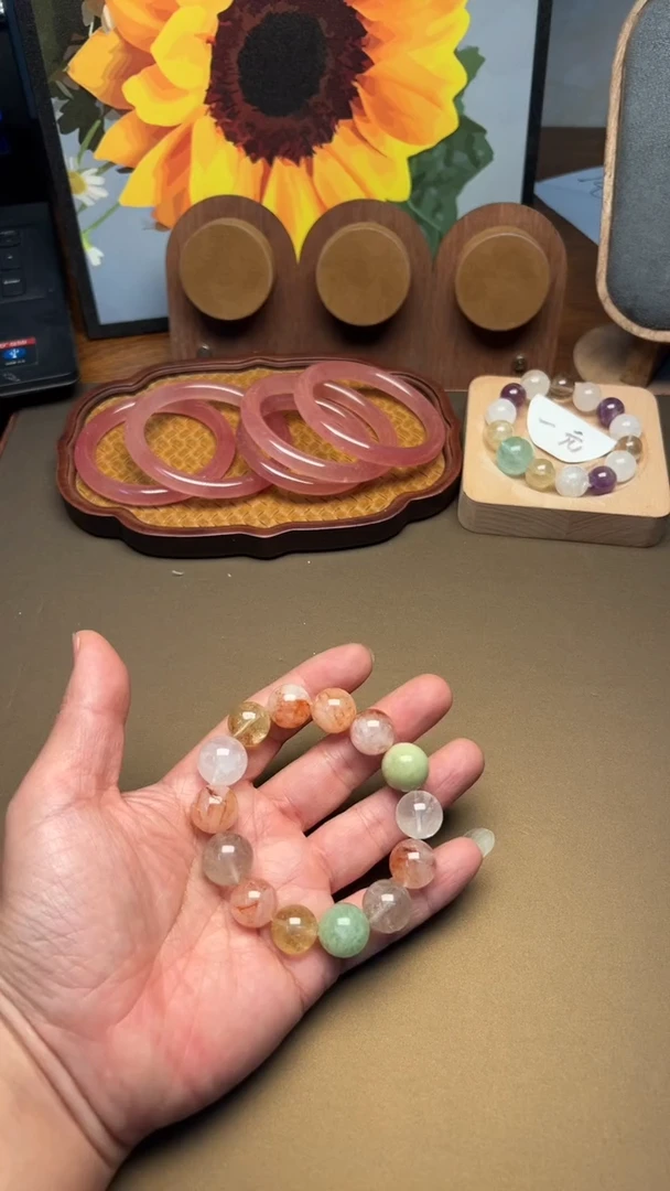 未镶嵌手串水晶1