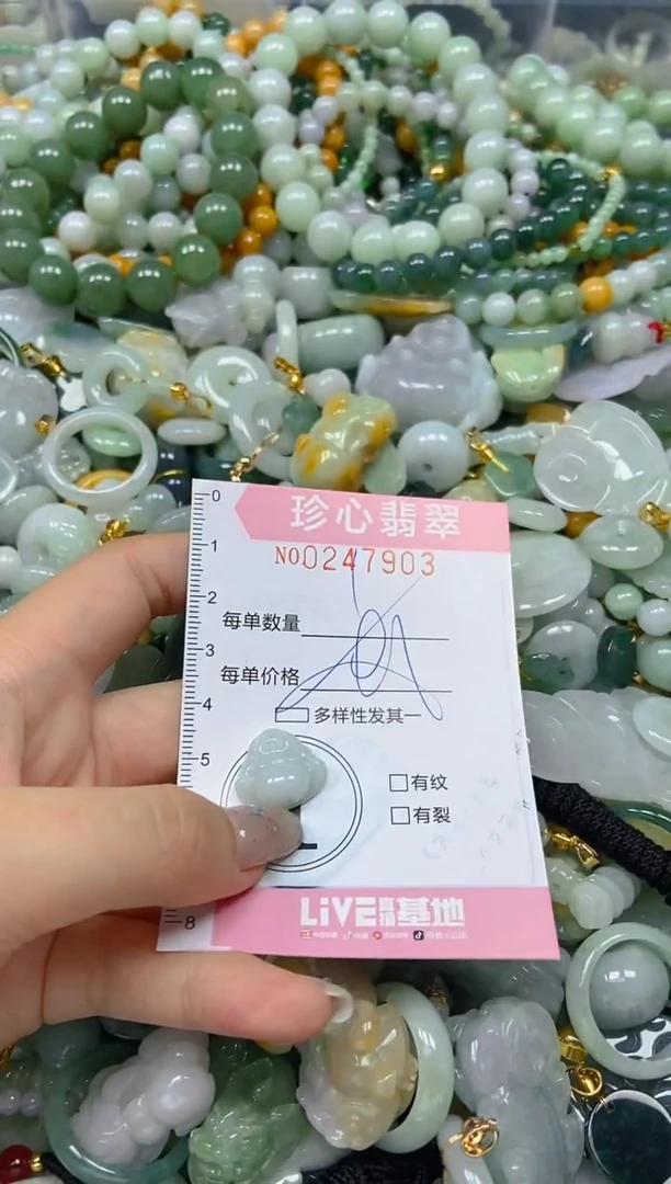 翡翠未镶嵌颈饰闪购0247903多样性发其一