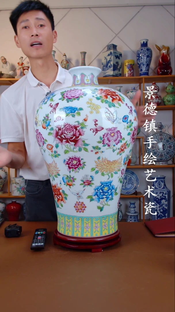 现代景德镇手工手绘陶瓷摆件58