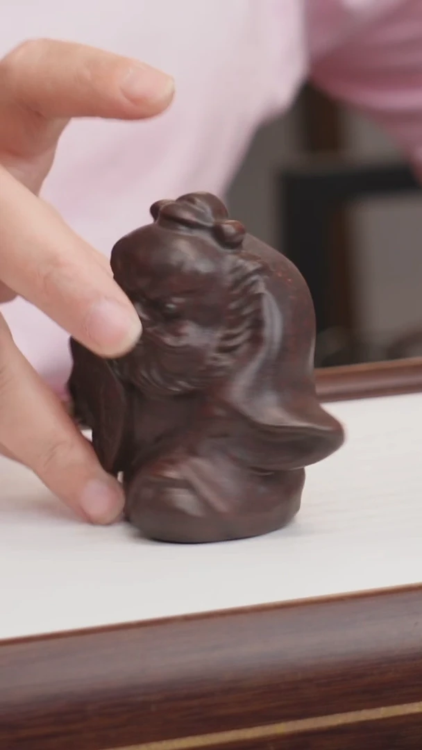 茶壶紫砂茶宠钟馗
