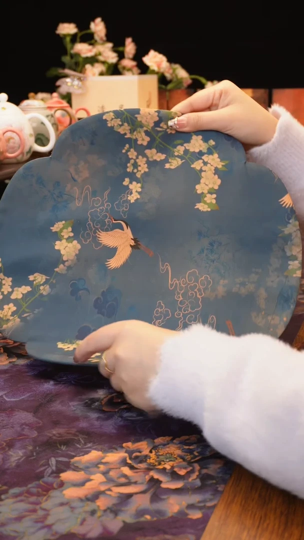 【闪购商品】仙鹤花边茶席·····