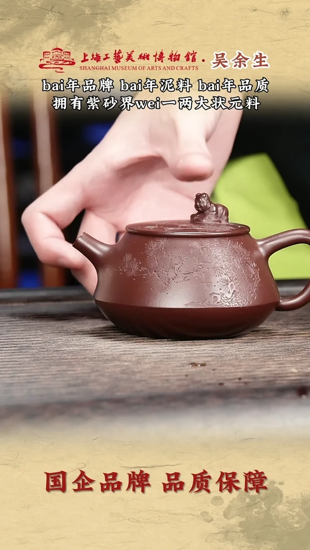 茶壶紫砂紫袍玉砂-观山