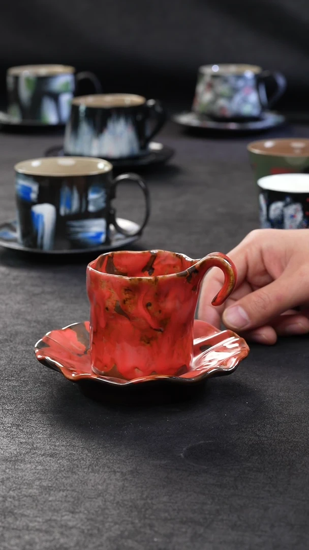 【闪购商品】杯子淘火火首创陶瓷食品级别724