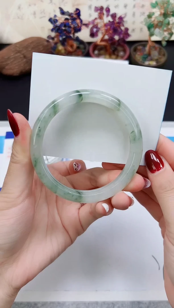 未镶嵌手镯石英质玉A204-60`61`62