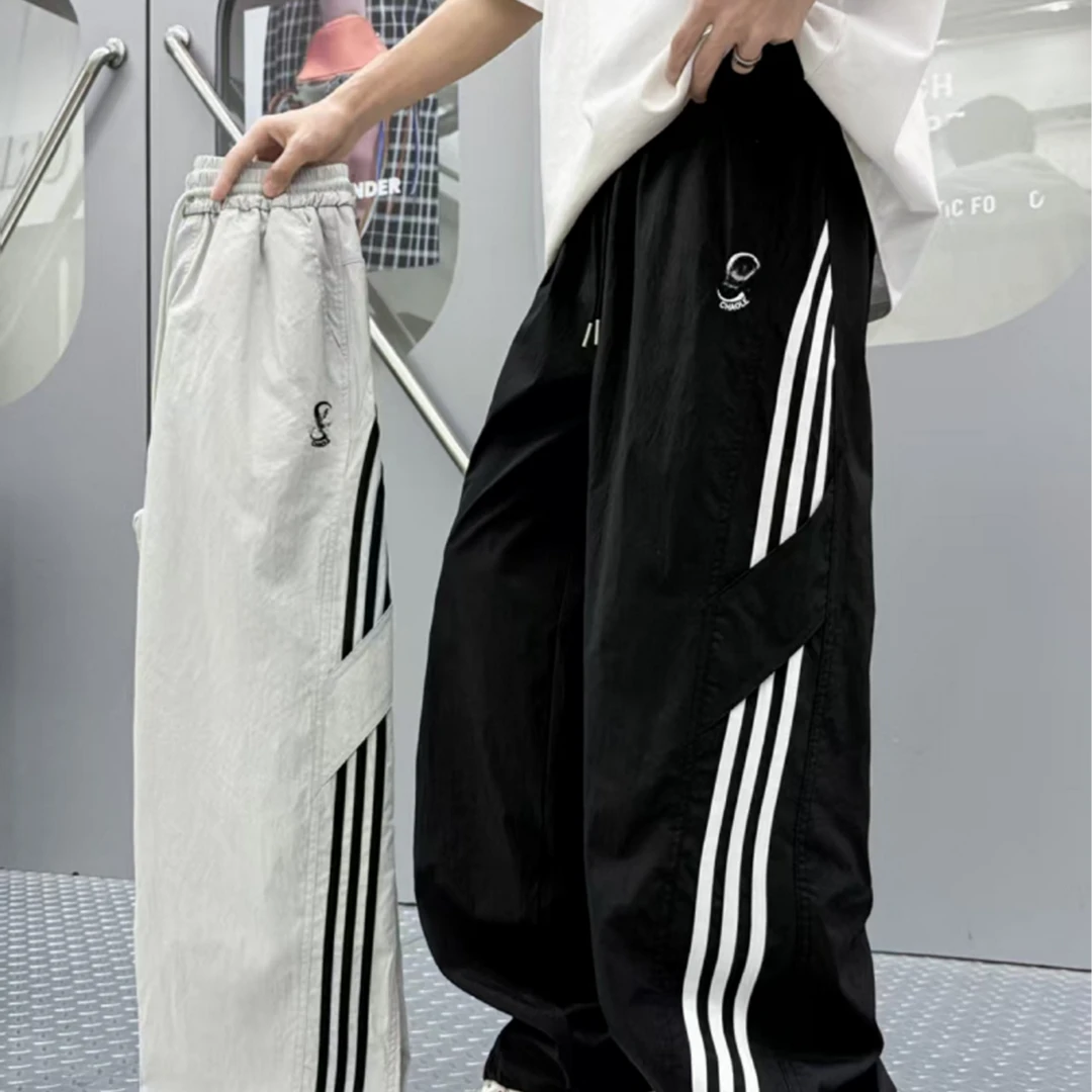 【250816-黑色】青少年薄速干休闲九分裤