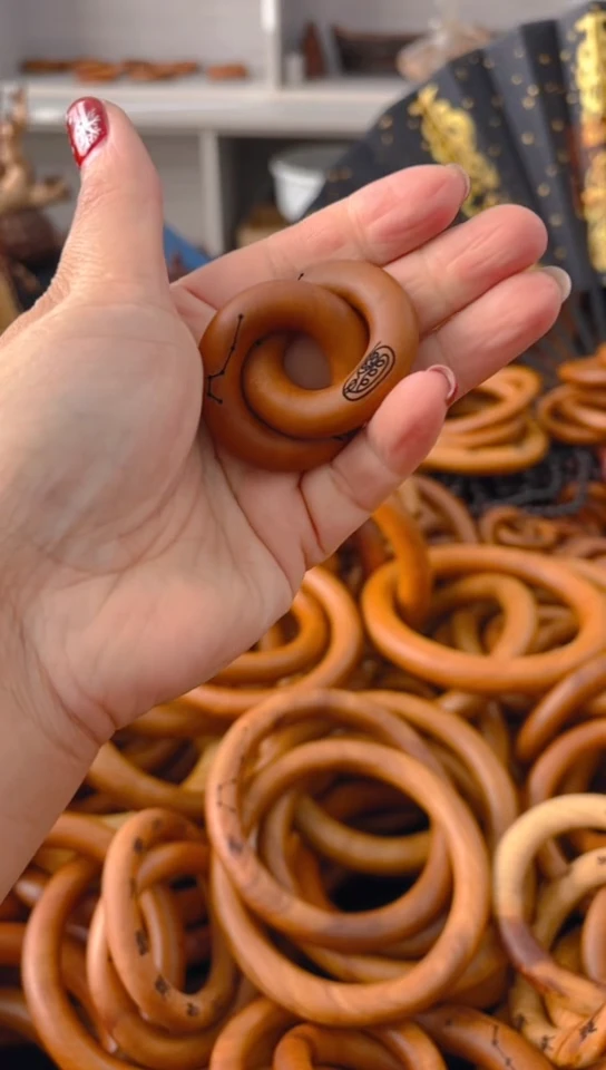 【闪购商品】枣木木雕枣木乾坤圈20圈口微瑕