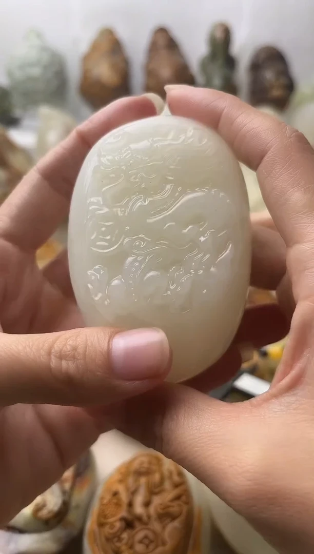 石材古青石棉纹正常不退换龙