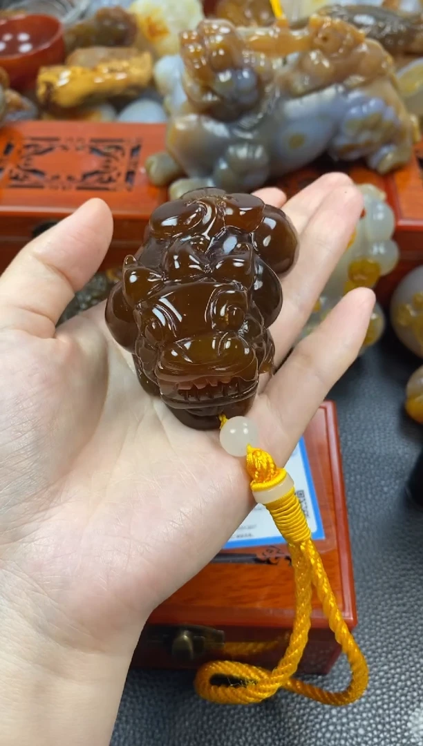 玛瑙/玉髓手把未镶嵌逸*1