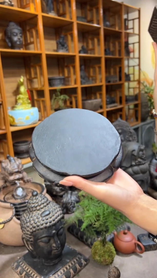 陶土【火山泥】金箍坛底座