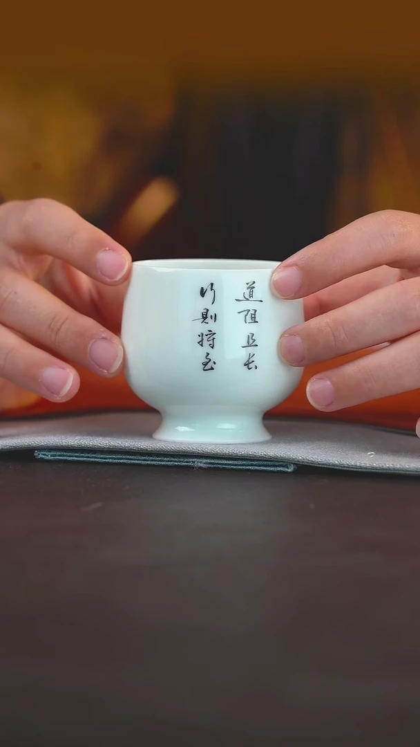 景德镇手工手绘主人杯