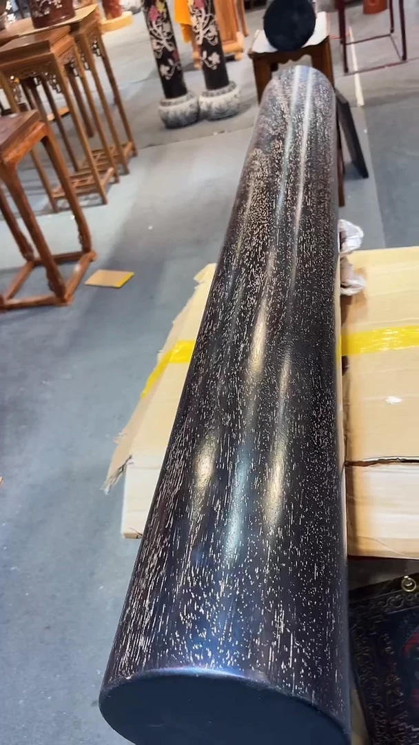 木木雕款御*阁紫檀横财136长的紫檀