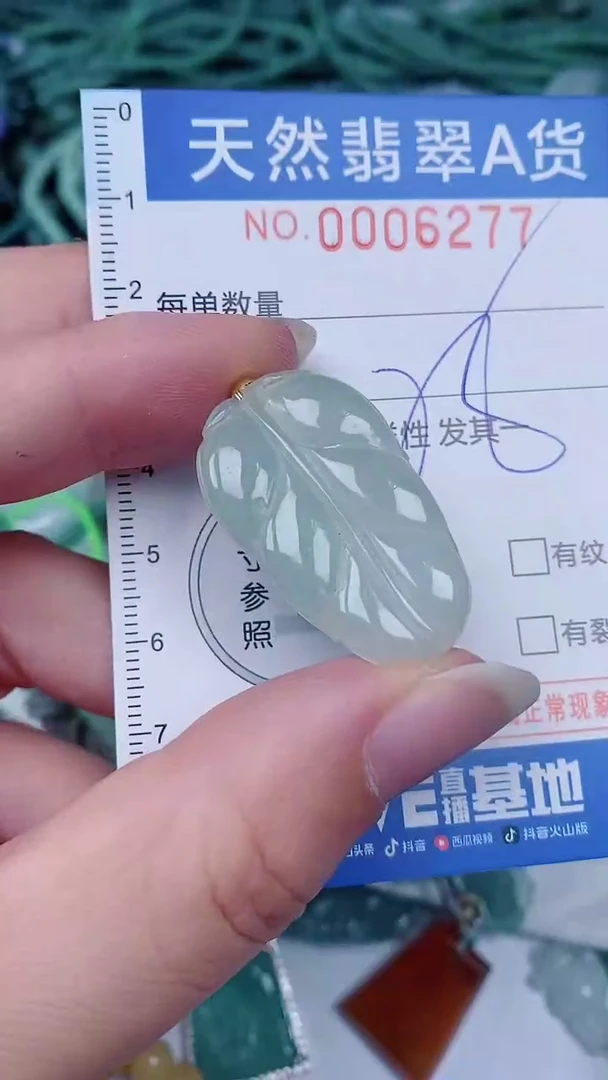 翡翠未镶嵌颈饰00006277