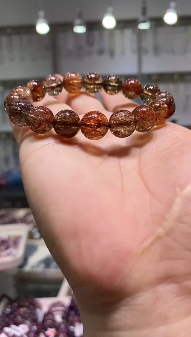 未镶嵌手链水晶多样性发其一黑金超11+