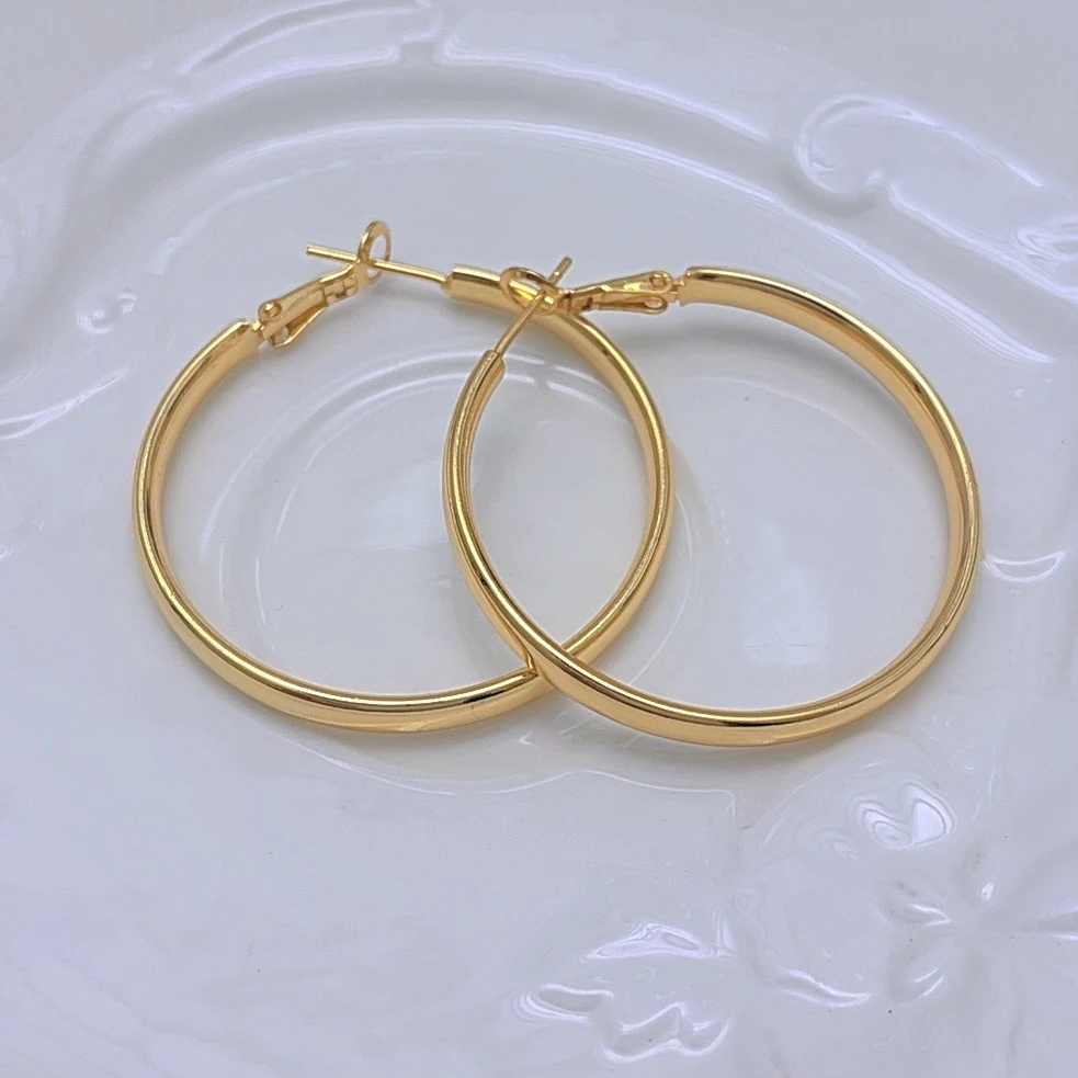 耳饰 1660-时尚轻奢简约气质大耳圈百搭个性极简