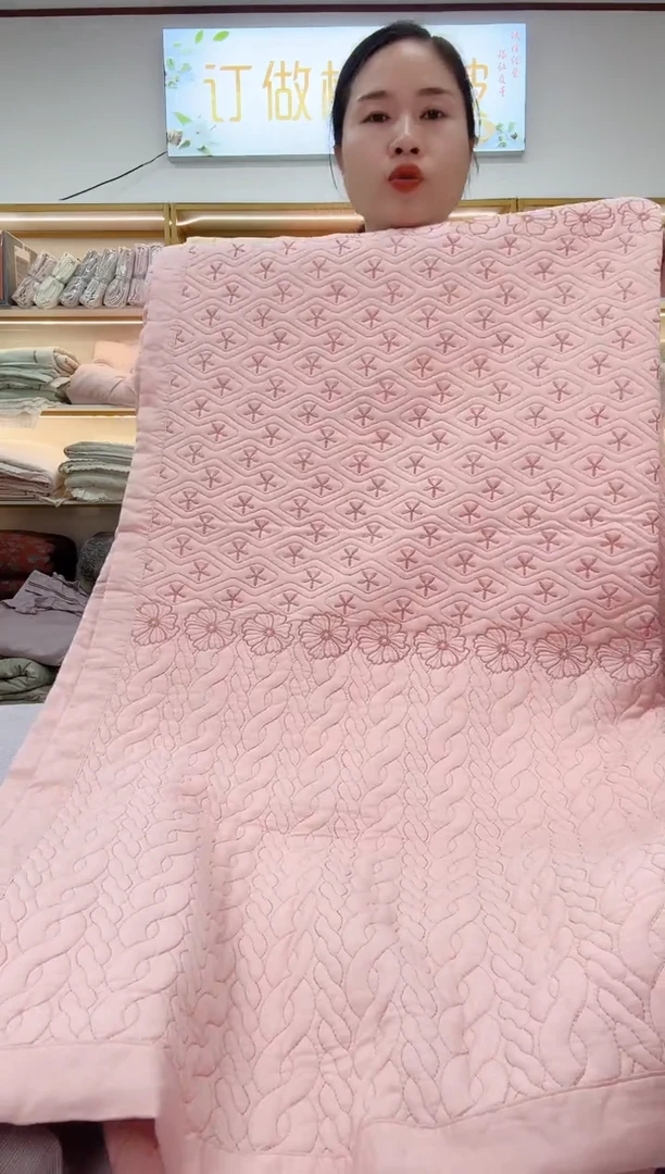 棉品牌双面天丝床盖三件套2.2*2.4