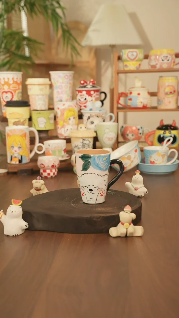 摆件景德镇原创手作陶瓷