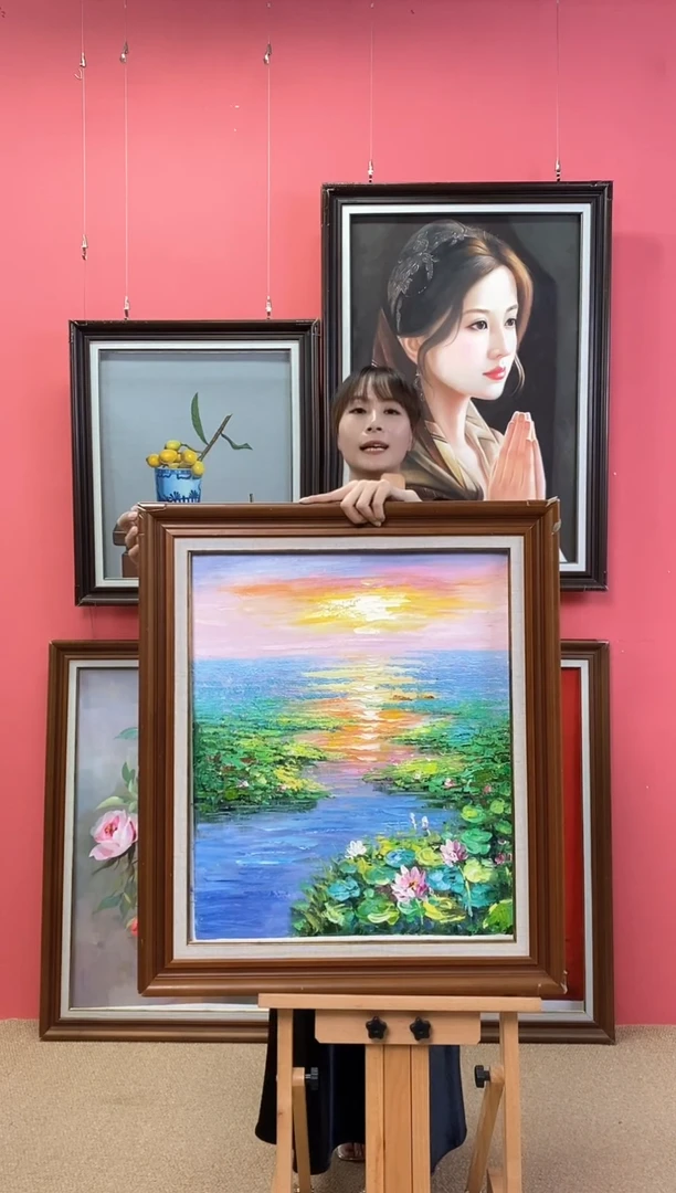 油画锋*尺寸50*60画芯（不含框）
