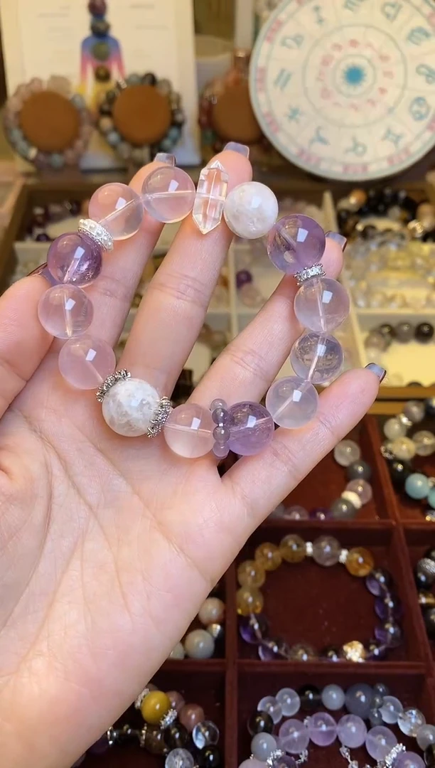 【闪购商品】水晶手串未镶嵌天然水晶手串