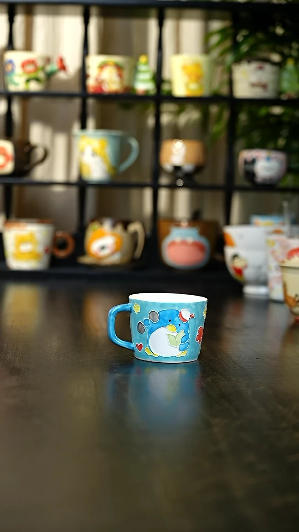 杯子小企鹅陶瓷咖啡杯