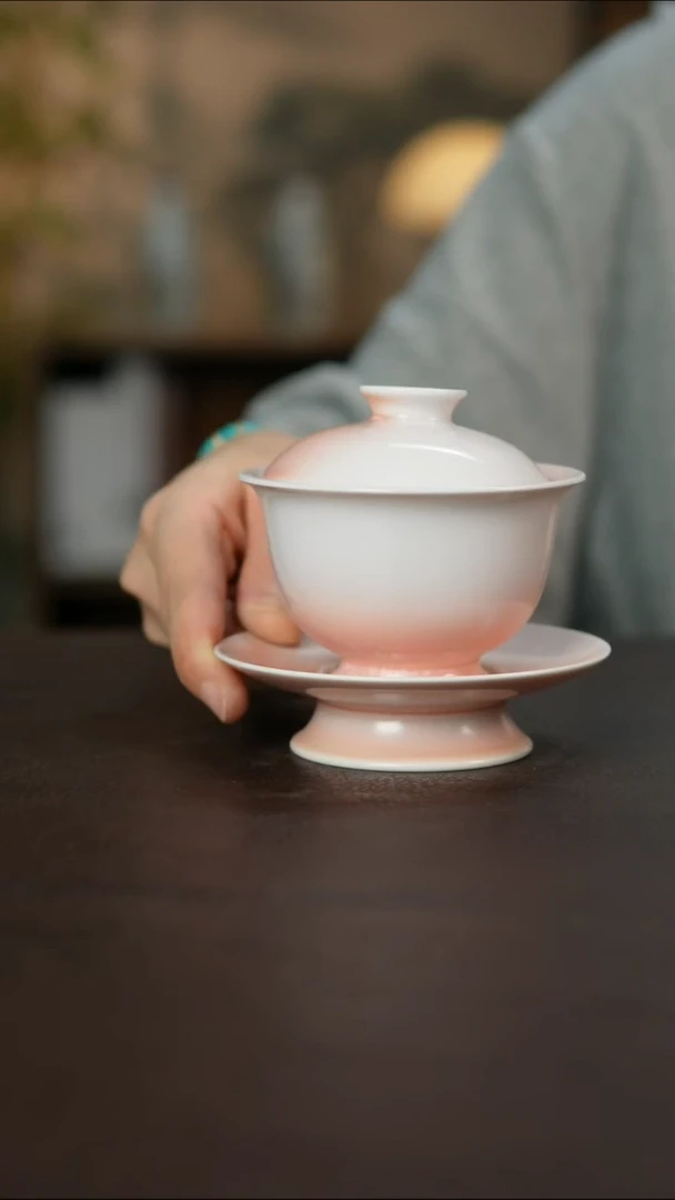 杯景德镇陶瓷柴烧手作瑕疵