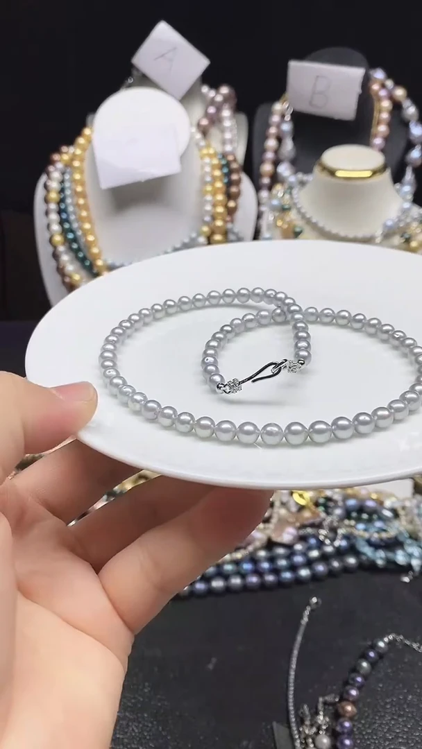 【闪购商品】淡水珍珠颈饰未镶嵌多人