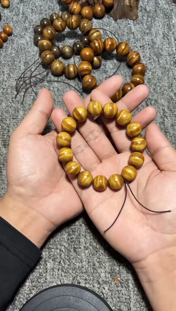 金丝楠手串/手链枯木1.5单圈188