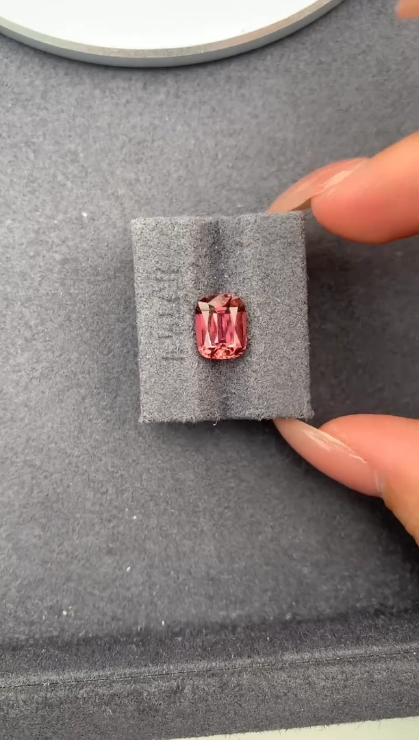 未镶嵌裸石碧玺2.5ct天然粉碧玺 定制 fc