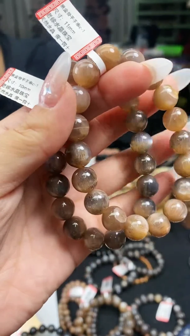 【闪购商品】月光石手串未镶嵌手串176多样性发其一