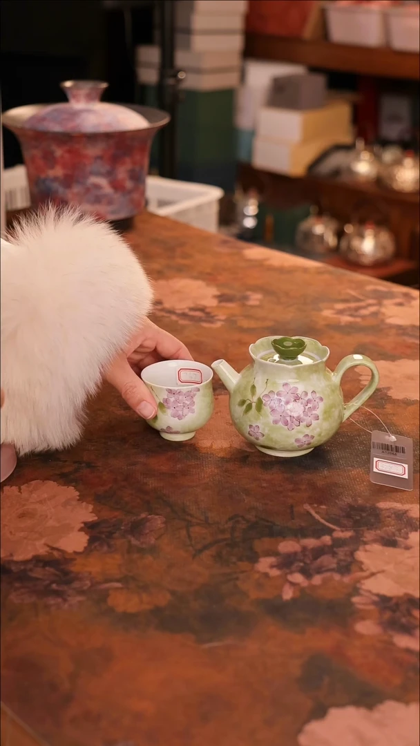 【闪购商品】陶瓷茶具（无礼盒无茶盘）@@A12066