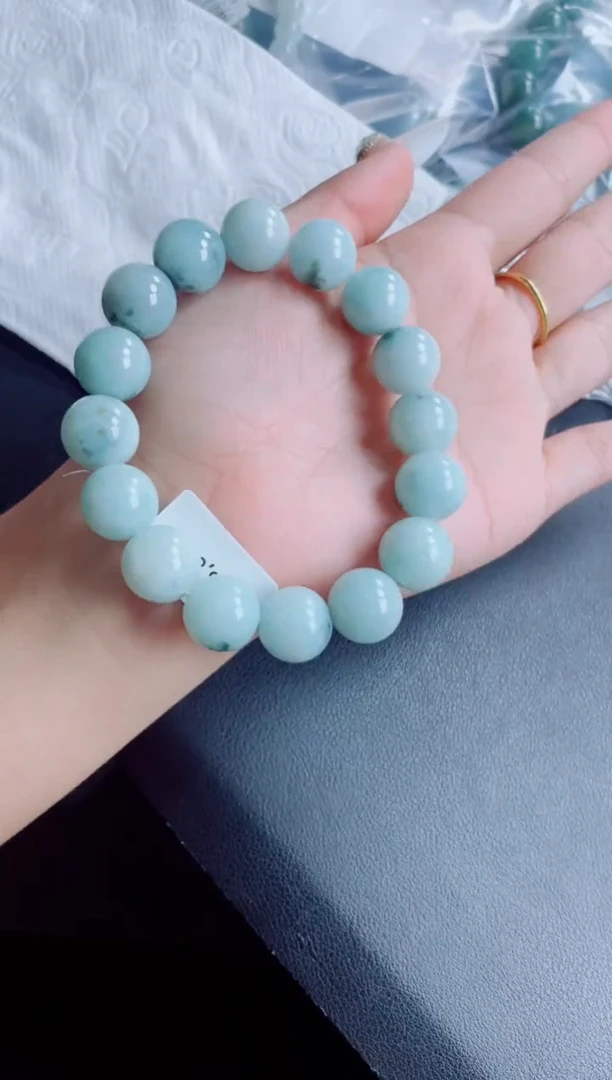 未镶嵌定制翡翠珠串