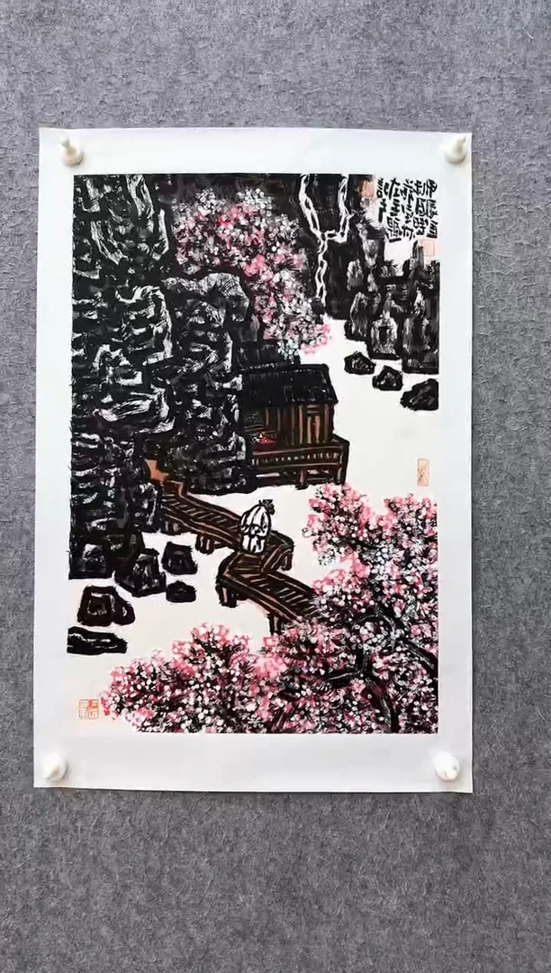 国画ST-MBL老师绘画作品